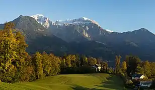 Jenner (ganz rechts) im Göllmassiv