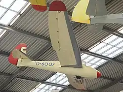 Gö-4 III in der Flugwerft Schleißheim