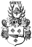 Wappen derer von Görne, nach Siebmacher (1905)