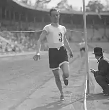 Bronzemedaillengewinner Gösta Holmér