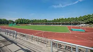 Das Jahnstadion in Göttingen (Juni 2022)