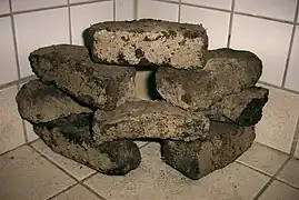 Trockentorf im Museum Gützkow(Über 60 Jahre alt)