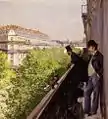 Gustave Caillebotte: Un balcon (1880), Privatsammlung