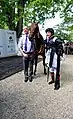Das siegreiche Team im Absattelring