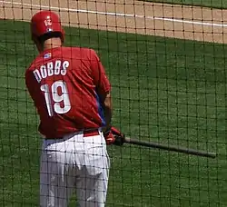 Dobbs beim Spring Training (2007)
