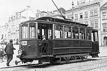 Triebwagen der Gablonzer Elektrischen Straßenbahn (erste Serie, 1900)