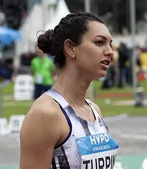 Esther Condé-Turpin beim Hypomeeting 2019 in Götzis