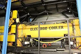 Der Electron-Cooler für die Verbesserung der Strahlqualität im ESR