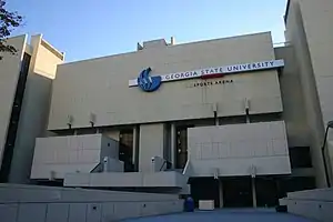 Fassade der GSU Sports Arena