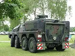 Führungsfahrzeug der Bundeswehr