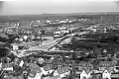 Blick auf den heutigen Theodor-Heuss-Ring vom Alten Fernmeldeturm (Mai 1963)