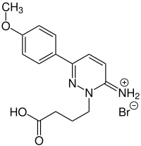 Strukturformel von Gabazin (SR-95531)