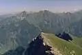 Gaishorn, Rauhhorn und Kugelhorn (hinten rechts)