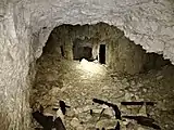Stollen im oberen Stollensystem
