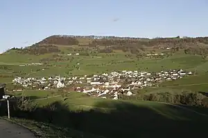 Gansigen vom Weiler Galten aus gesehen