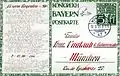 Ganzsache, Prinzregent Luitpold, 90. Geburtstag 1911