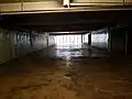 Garagenetage im 2. OG mit original 1930er Heinrichs-Boxen, Oktober 2016