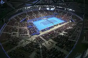 Die Garanti Koza Sofia Open in der Arena Armeec Sofia bei der ersten Austragung 2016