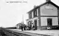 Bahnhof Turretot–Gonneville, Aufnahme aus dem Jahr 1900