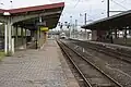 Bahnhof Sarrebourg mit aus Metz einfahrendem Triebzug der Baureihe Z 27500