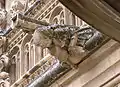Wasserspeier in Form eines Dudelsackpfeifers, Claustro de San Juan de los Reyes