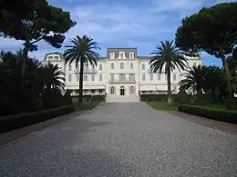 Gartenfassade des Hotel du Cap-Eden-Roc