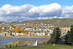 Blick auf Gaspé
