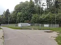 Bohrplatz Esch 1 - Ort des Brandes im Jahr 1970