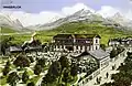 Namensgeber des Stadions: Das Gasthaus Tivoli (Jänner 1921), erbaut 1903 und ab dort Heimat der Fußballsektion des Innsbrucker Turnvereins (ITV)
