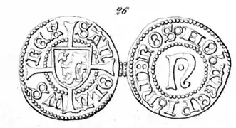 Hvide von Erzbischof Gaute Ivarsson.