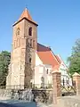 St. Barbara mit Pfarrfriedhof