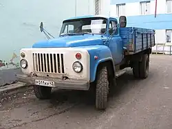 Ein GAZ-53 (Pritschenwagen) in Kirow, 2008