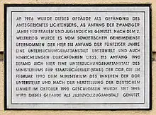 Gefängnis des Amtsge­richts Lichtenberg