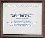 Berliner Gedenktafel am Haus Boothstraße 17, in Berlin-Lichterfelde