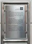 Gedenktafel
