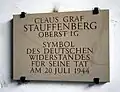 Gedenktafel am alten Bamberger Rathaus, gestiftet vom 17. Reiterregiment