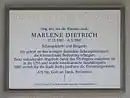 Berliner Gedenktafel für Marlene Dietrich