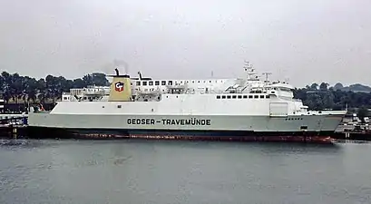 Fährschiff Gedser (III)1976–1986