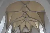Netzgewölbe im Chor