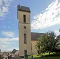 Kirche Saint-Jean-Baptiste, Nordwestseite