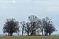 Blick aus Südwesten auf das gesamte Gelände.
