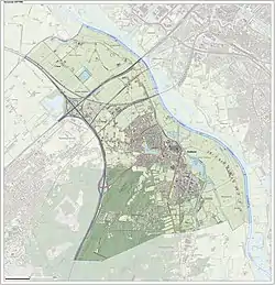 Topografische Karte von Hattem