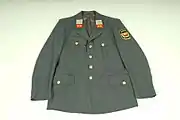 Uniformrock der Gendarmerie