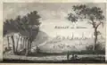 Kupferstich „Berlin vom Morgen“ von 1795