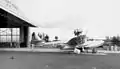 Arcturus vor dem Hangar in Miami