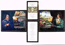 Triptychon von Bruni Braun in Dortmund-Scharnhorst