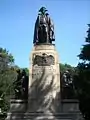 Steuben-Denkmal im President's Park in Washington, D.C., geschaffen von Albert Jaegers, 1910