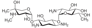 Struktur von Geneticin