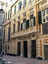 Palazzo Spinola di Pellicceria (1593 für Francesco Grimaldi gebaut, ab 1650 im Besitz der Pallavicini, seit dem 18. Jh. der Spinola, 1958 als Nationalmuseum gestiftet)