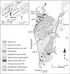 Geologische Karte des Odenwaldes (aus: Altherr, 1999)